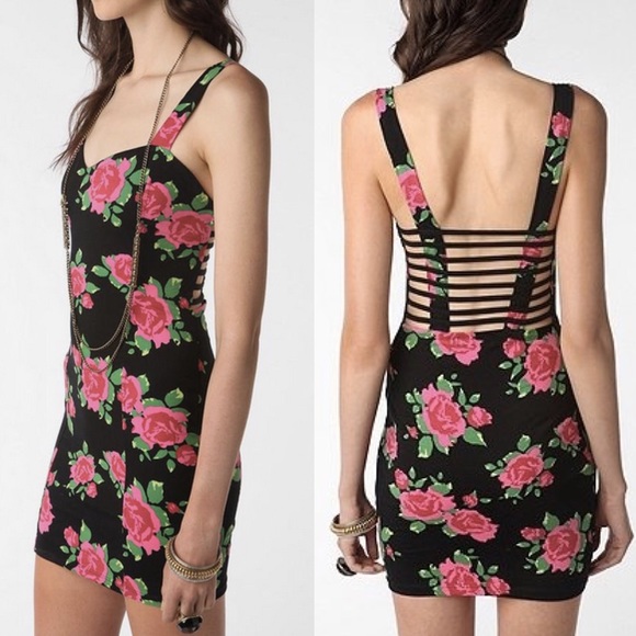 motel rocks floral dress